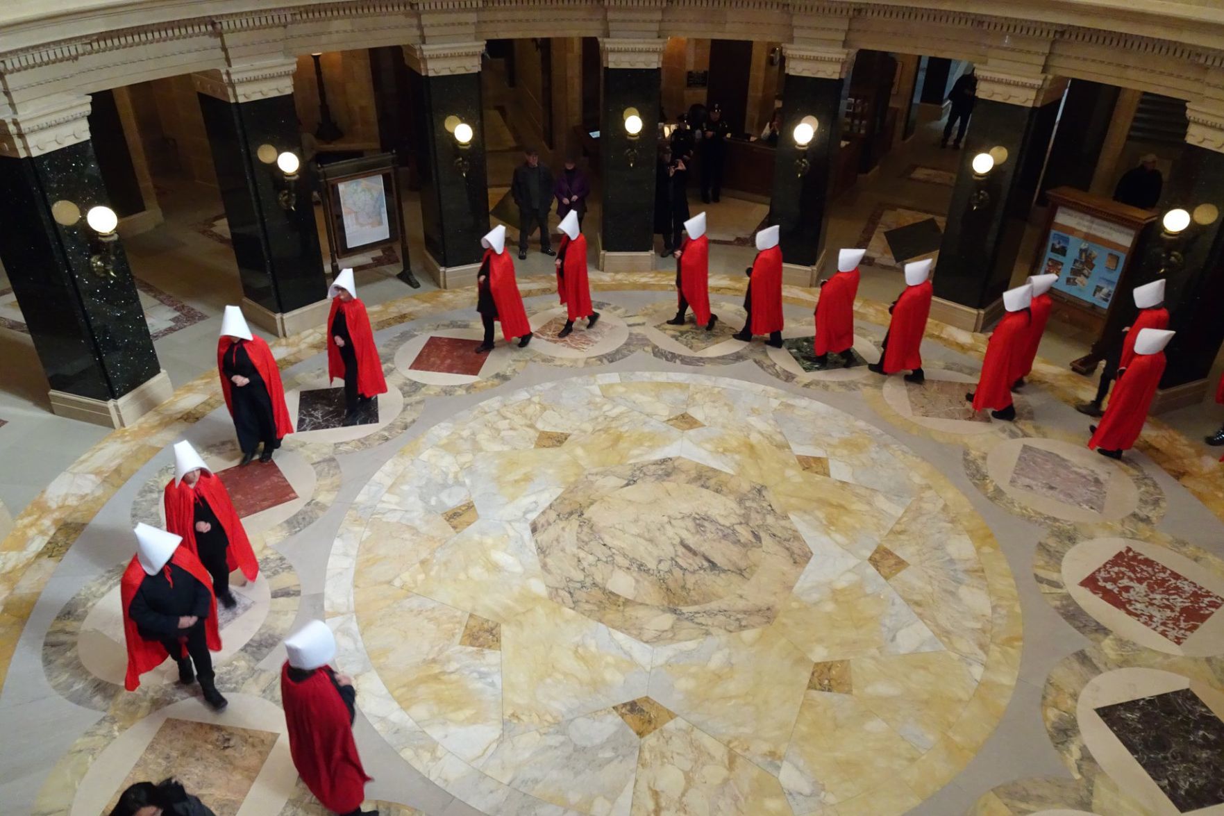 Forming a circle